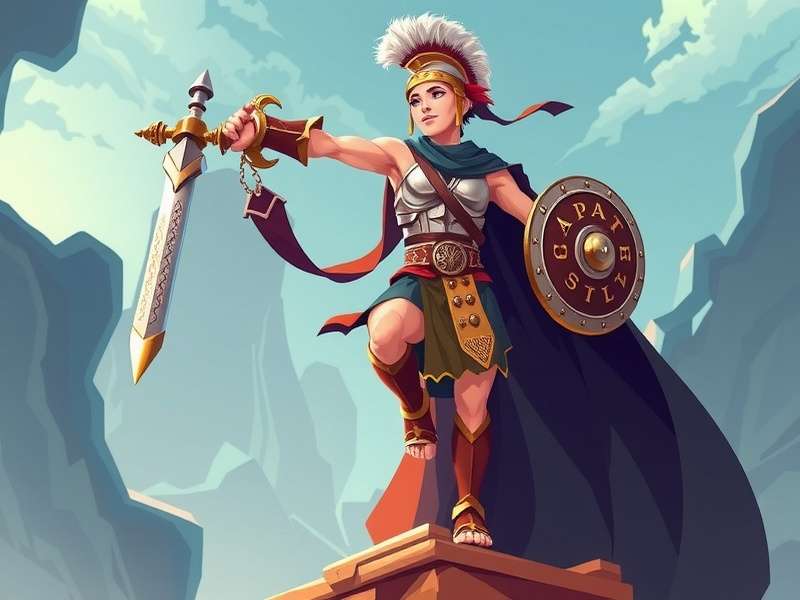 Agate Climb Gladiator Game Banner